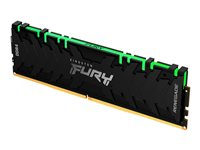 Kingston FURY Renegade RGB - DDR4 - sats - 16 GB: 2 x 8 GB - DIMM 288-pin - 3200 MHz / PC4-25600 - ej buffrad KF432C16RBAK2/16