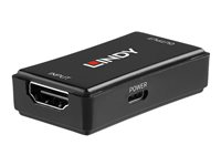 LINDY HDMI 2.0 18G UHD/HDR Repeater/Extender - förlängd räckvidd för audio/video - HDMI 38211