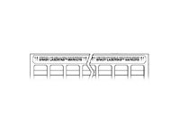 Brady LASERTAB B-799 - repositionable labels - matt - 22560 etikett (er) - 20.3 x 36.5 mm LAT-37-799-2.5