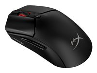 HyperX Pulsefire Haste 2 - mus - 2.4 GHz, Bluetooth 5.0, USB - svart 6N0B0AA