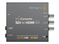 Blackmagic Mini Converter SDI to HDMI 6G 6G-SDI/HD-SDI/SDI to HDMI video and audio converter CONVMBSH4K6G