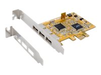 Exsys EX-11053 - USB-adapter - PCIe - USB 2.0 x 3 EX-11053