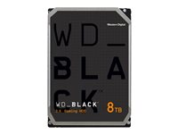 WD Black WD8001FZBX - hårddisk - 8 TB - SATA 6Gb/s WD8001FZBX