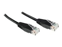 MicroConnect nätverkskabel - 50 cm - svart B-UTP6005S-B