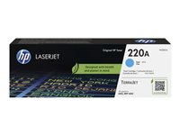 HP 220A - cyan - original - LaserJet - tonerkassett (W2201A) W2201A