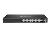 HPE Aruba Networking CX 6200F 24G 4SFP TAA Switch - switch - max. staplingsavstånd 10 kms - 24 portar - Administrerad - rackmonterbar - TAA-kompatibel S0G13A