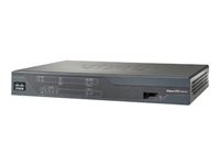 Cisco 881 Ethernet Security Router with CUBE - router - skrivbordsmodell C892F-CUBE-K9