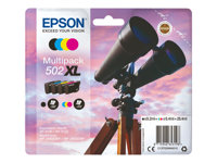 Epson 502XL Multipack - 4-pack - gul, cyan, magenta, svartfärgad - original - bläckpatron C13T02W64510