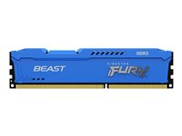 Kingston FURY Beast - DDR3 - sats - 8 GB: 2 x 4 GB - DIMM 240-pin - 1600 MHz / PC3-12800 - ej buffrad KF316C10BK2/8