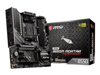 MSI MAG B550M MORTAR - moderkort - micro ATX - Socket AM4 - AMD B550 MAG B550M MORTAR