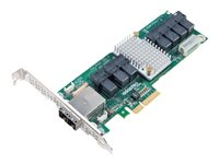 Microchip Adaptec 82885T - lagrings-SAS-bussförlängare - SATA 6Gb/s / SAS 12Gb/s - PCIe x4 2283400-R