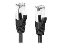 MicroConnect patch-kabel - 1 m - svart MC-SFTP6A01S