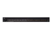 Cisco 550X Series SX550X-24FT - switch - 24 portar - Administrerad - rackmonterbar SX550X-24FT-K9-EU