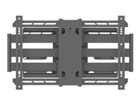 Multibrackets M Universal Flexarm Pro Super Duty monteringssats - för platt panel - svart 7350073732616