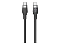 HyperJuice - USB typ C-kabel - 24 pin USB-C till 24 pin USB-C - 1.5 m HJ4011BKGL