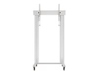 Multibrackets M Public Display Stand 210 Dual Pillar Multibrackets vagn - för platt panel - silver 7350073732746