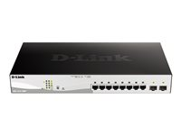 D-Link DGS 1210-10MP - switch - 10 portar - smart - rackmonterbar DGS-1210-10MP/E