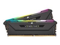 CORSAIR Vengeance RGB PRO SL - DDR4 - sats - 16 GB: 2 x 8 GB - DIMM 288-pin - 3200 MHz / PC4-25600 - ej buffrad CMH16GX4M2E3200C16