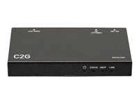 C2G HDMI HDBaseT over Cat5e, Cat6, Cat6a Extender Kit - Transmitter to Box Receiver - 4K 60Hz - förlängd räckvidd för audio/video - HDMI C2G30010