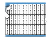 Brady Solid Numbers Miniature Wire Marker Card Legend 1 - lednings/kabelmärkare (förtryckt) TMM-1-PK