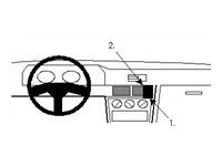 Brodit ProClip Angled mount - monteringsfäste/-n 851827