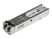 StarTech.com MSA Uncoded Compatible SFP Module, 1000BASE-SX, 1GbE Multi Mode (MMF) Fiber Optic Transceiver, 1GE Gigabit Ethernet SFP, LC Connector, 550m, 850nm, DDM, 1Gbps Mini GBIC Module - Lifetime Warranty (SFPSXMM) - SFP-sändar/mottagarmodul (mini-GBIC) - 1GbE SFPSXMM