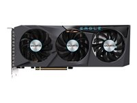 Gigabyte Radeon RX 6600 EAGLE 8G - grafikkort - Radeon RX 6600 - 8 GB GV-R66EAGLE-8GD