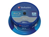 Verbatim DataLife - BD-R x 25 - 25 GB - lagringsmedier 43837