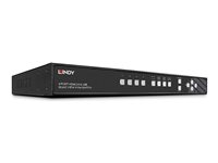 Lindy 4 Port HDMI 4K Quad View KVM Switch Pro - omkopplare för tangentbord/video/mus/ljud/USB - 4 portar - rackmonterbar 32329