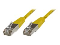 MicroConnect nätverkskabel - 25 cm - gul STP60025Y