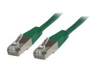 MicroConnect nätverkskabel - 15 m - grön B-FTP615G