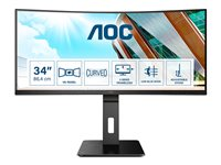 AOC Pro-line CU34P2A - P2 Series - LED-skärm - böjd - 34" CU34P2A