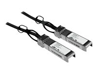 StarTech.com Cisco SFP-H10GB-CU3M-kompatibel passiv SFP+ 10-Gigabit ethernet-twinaxkabel för direktanslutning (10 GbE) - 3 m - direktkopplingskabel - 3 m SFPCMM3M