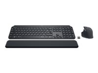 Logitech MX Keys - tangentbord - AZERTY - fransk - grafit Inmatningsenhet 920-010245