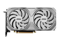 MSI GeForce RTX 4070 VENTUS 2X WHITE 12G OC - grafikkort - GeForce RTX 4070 - 12 GB - vit V513-403R