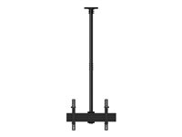 Multibrackets M Ceiling Mount Pro MBC1UX2 monteringssats - för 2 LCD-bildskärmar - svart 7350073733453