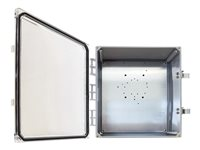 TerraWave 14" x 12" x 6" Basic Enclosure with Clear Door, Latching Locks, Cisco Backplate - hölje till nätverksenhet CV14126LC-BASIC