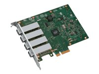 Intel Ethernet Server Adapter I350-F4 - nätverksadapter - PCIe 2.0 x4 - 1000Base-SX x 4 I350F4BLK