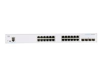 Cisco Business 350 Series CBS350-24T-4X - switch - 24 portar - Administrerad - rackmonterbar CBS350-24T-4X-EU