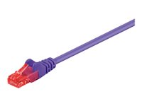 MicroConnect nätverkskabel - 15 m - lila UTP615P