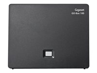 Gigaset GO Box 100 - sladdlös telefonbasstation/VoIP-telefonbasstation - svarssysten - 3-riktad samtalsförmåg S30852-H2835-B101