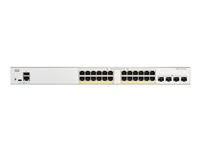 Cisco Catalyst 1200-24P-4X - switch - 24 portar - smart - rackmonterbar C1200-24P-4X