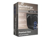 MediaRange Retail pack 4er-DVD-Box - lagring - DVD-fodral BOX35-4