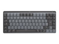 Logitech Master Series MX Mechanical Mini - tangentbord - QWERTZ - tysk - grafit Inmatningsenhet 920-010773