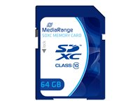 MediaRange - flash-minneskort - 64 GB - SDXC MR965