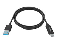 Vision Professional - USB typ C-kabel - USB typ A till 24 pin USB-C - 2 m TC 2MUSBCA/BL