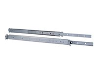 Inter-Tech 18" Telescopic rail - sats med stativskenor - 1U 88887220