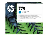 HP 775 - cyan - original - DesignJet - bläckpatron 1XB17A