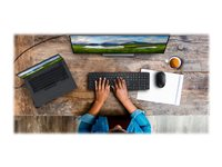 Dell Pro KM5221W - sats med tangentbord och mus - QWERTY - USA, internationellt - svart Inmatningsenhet 580-AJRP