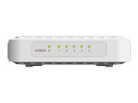 NETGEAR GS605v4 - switch - 5 portar - ohanterad GS605-400PES